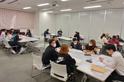 日本語教室風景